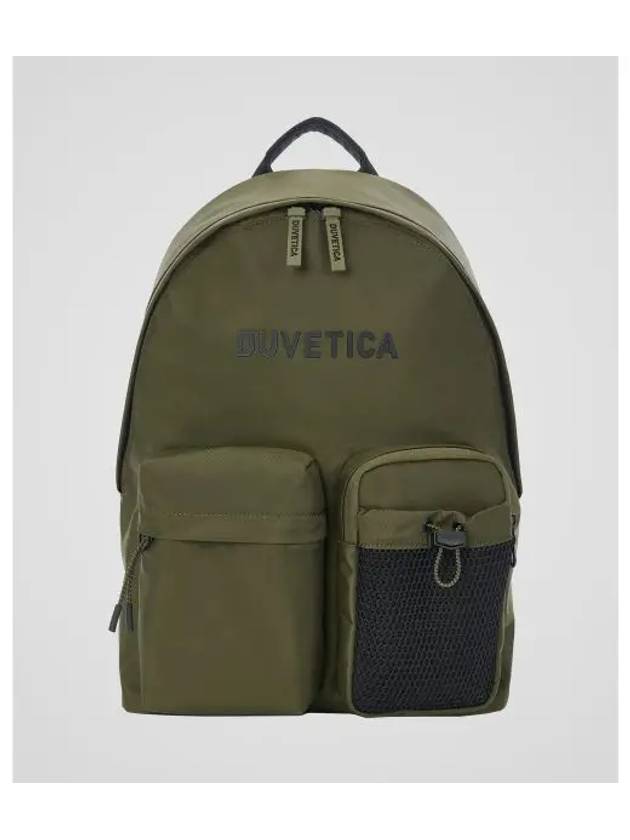 Points 5 Chieri Backpack Dark Olive Unisex - DUVETICA - BALAAN 1