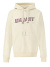 Miley Logo Cotton Hoodie Ivory - ISABEL MARANT - BALAAN 2