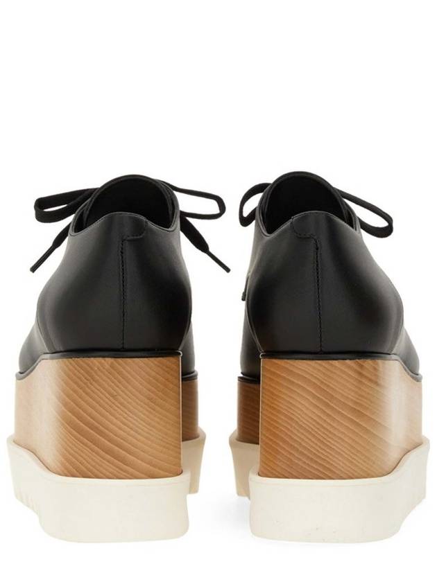 Wooden Platform Oxford Black - STELLA MCCARTNEY - BALAAN 6