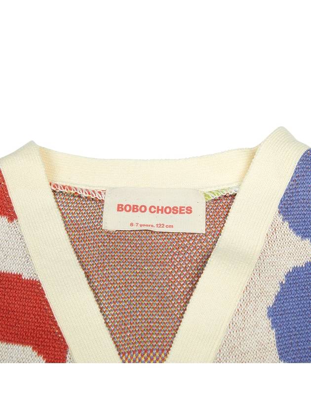 Kids Crop Cardigan 124AC137 198 - BOBO CHOSES - BALAAN 6