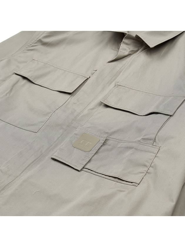 Gabardine shirt jacket 15CLSH042A 006472A 335 - CP COMPANY - BALAAN 9