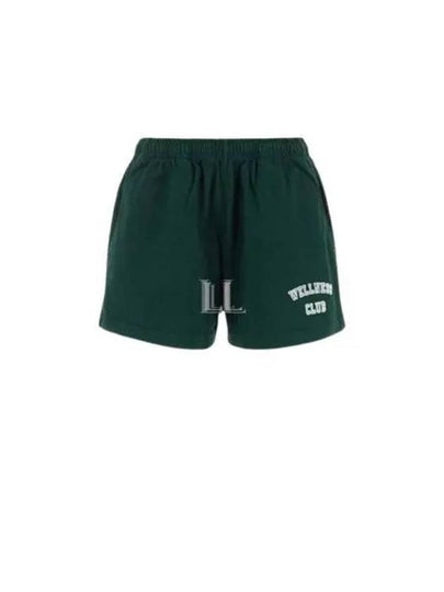 Wellness Club Cotton Shorts Forest Green - SPORTY & RICH - BALAAN 2