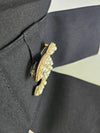 CC Logo Pearl Crystal Brooch Gold - CHANEL - BALAAN 6