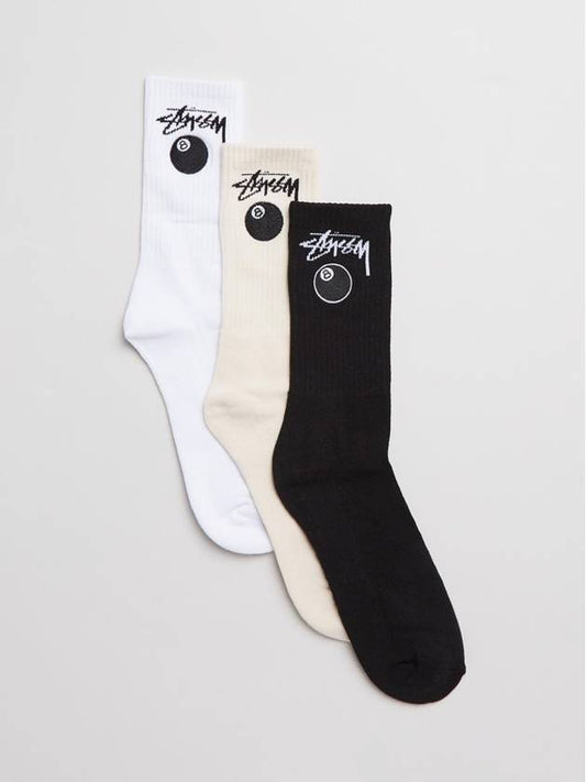 8 Ball Socks 3 Pack Set - STUSSY - BALAAN 2