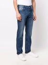 Classic Fit Denim Straight Pants Blue - AMI - BALAAN 5