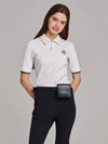 Shirt collar half zip-up cable t-shirt MW4ME430 - P_LABEL - BALAAN 7