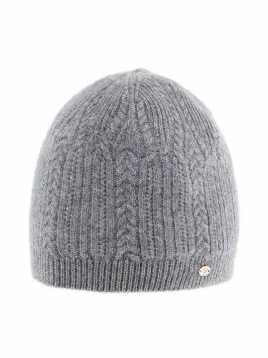 Beanie HAT51415 BM Selby Gray Melange Cashmere Knit Women's Beanie - HELEN KAMINSKI - BALAAN 1