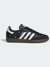 Samba OG Floral Low Top Sneakers Core Black - ADIDAS - BALAAN 2