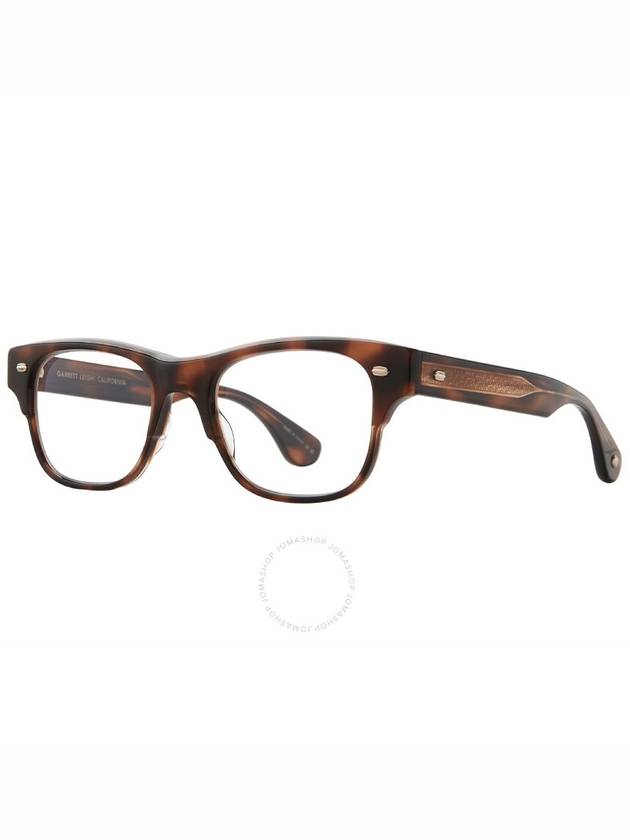 Garrett Leight RODRIGUEZ Demo Rectangular Eyeglasses 1124 SPBRNSH 48 - GARRETT LEIGHT - BALAAN 2