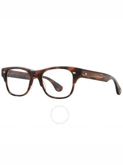 Garrett Leight RODRIGUEZ Demo Rectangular Eyeglasses 1124 SPBRNSH 48 - GARRETT LEIGHT - BALAAN 2