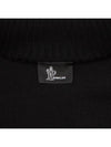 Arm Lettering Logo Padded Cardigan Black - MONCLER - BALAAN 11