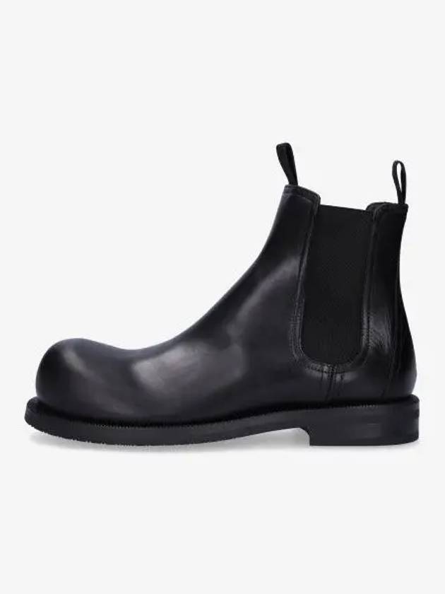 Bulb toe Chelsea boots black MRAW231033BLACK - MARTINE ROSE - BALAAN 1