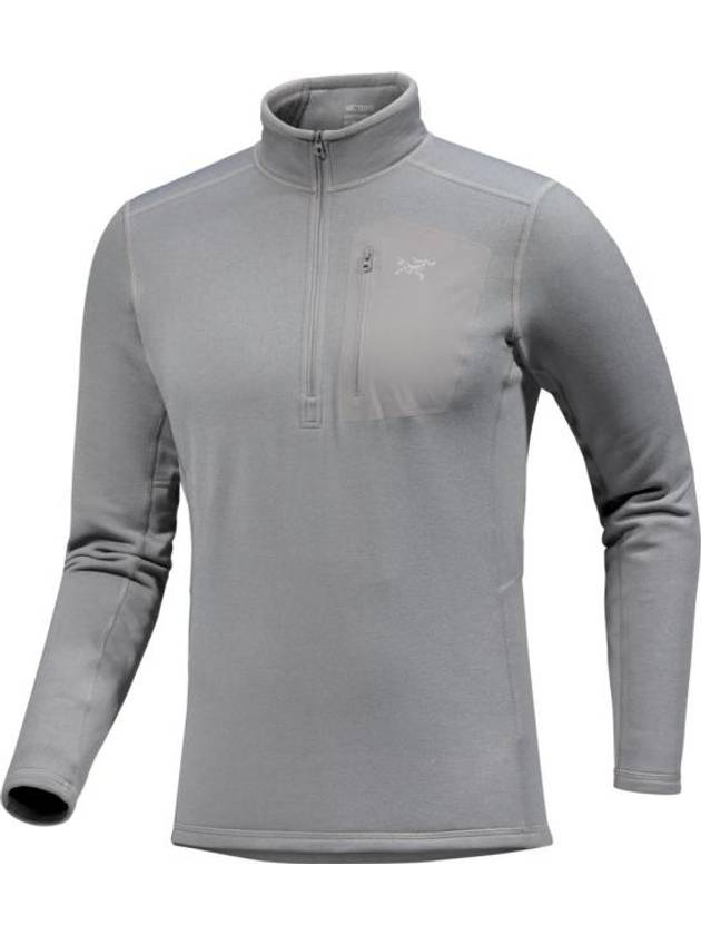 Rho Heavyweight Zip Neck Long Sleeve T-Shirt Void - ARC'TERYX - BALAAN 2