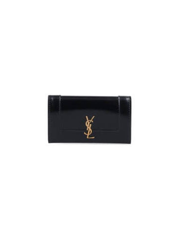 Card Wallet 764349 Black - SAINT LAURENT - BALAAN 1