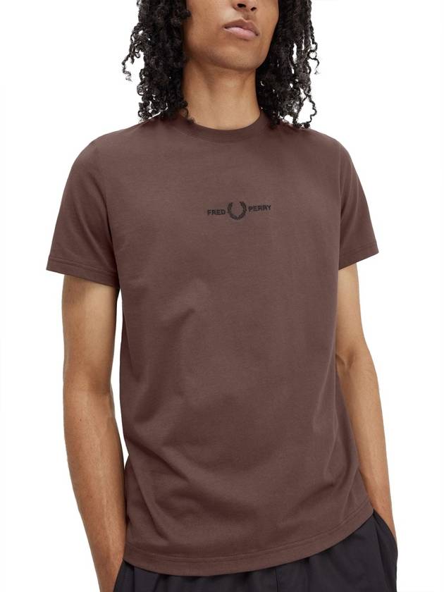 T-SHIRT WITH LOGO - FRED PERRY - BALAAN 3