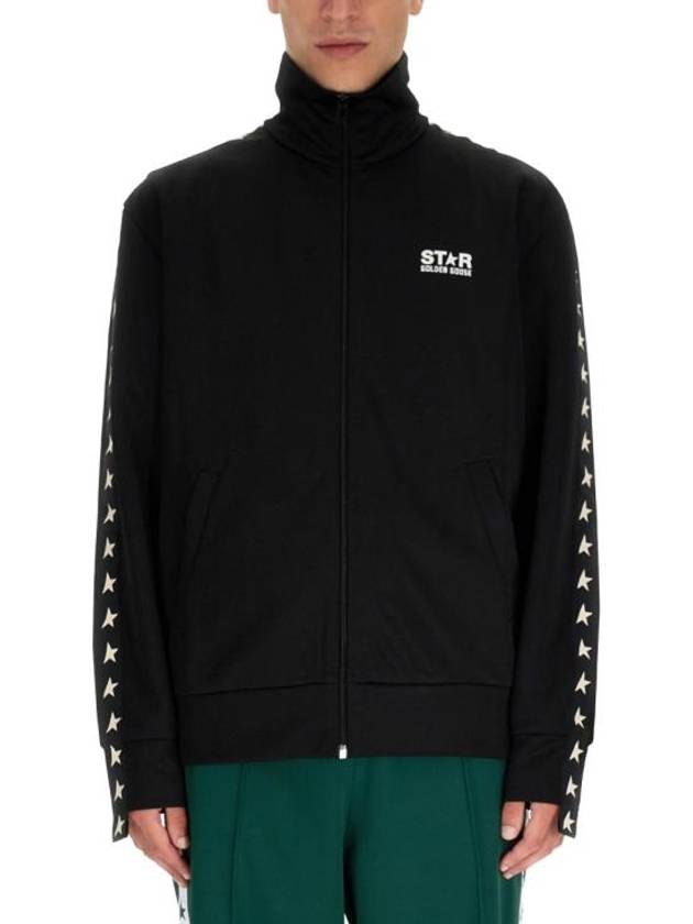 Star Collection Dennis Track Jacket Black - GOLDEN GOOSE - BALAAN 2