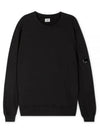 Light Fleece Sweatshirt Black - CP COMPANY - BALAAN 2