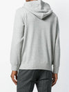 Hooded Sweatshirt Gray Red Heart Waffen Hoodie P1T170 AZ T170 051 1 - COMME DES GARCONS - BALAAN 3