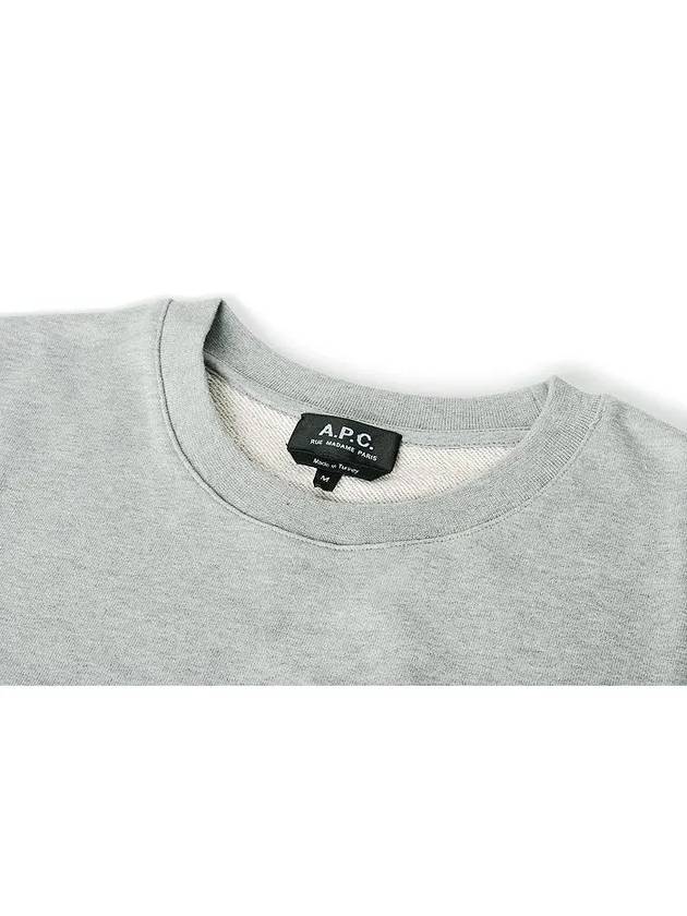 VPC Logo Cotton Sweatshirt Grey - A.P.C. - BALAAN 4