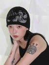 Egg Angel Beanie BLACK - CLUT STUDIO - BALAAN 2