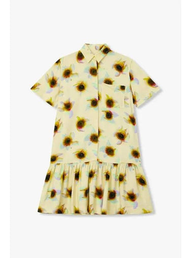 PS Women s Floral Shirt Dress Yellow - PAUL SMITH - BALAAN 1