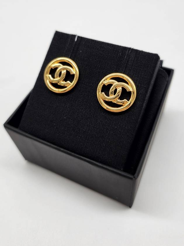 earrings metal gold - CHANEL - BALAAN 4