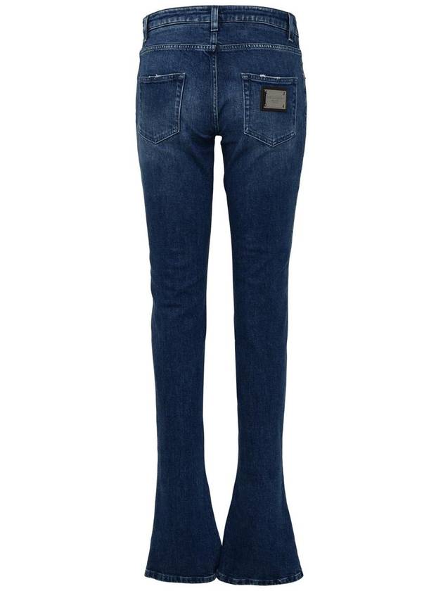 Denim Straight Pants FTCZADG8KA1 S9001 DENIM - DOLCE&GABBANA - BALAAN 4