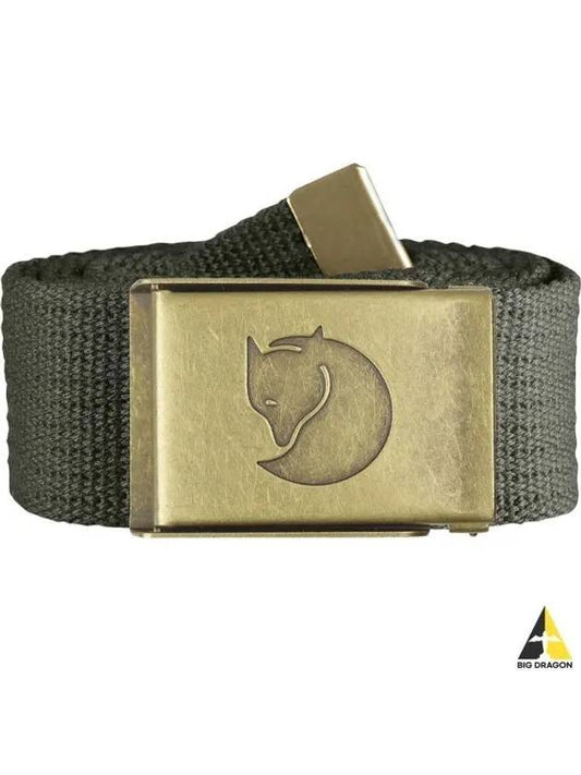 Canvas brass belt 4CM mountain gray 77297032 - FJALL RAVEN - BALAAN 1