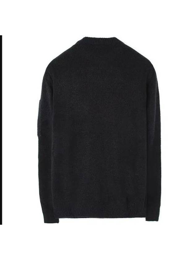 Fleece Knit Top Black - CP COMPANY - BALAAN 3