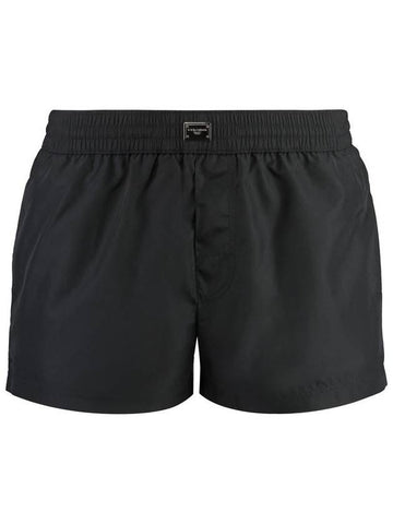 Dolce & Gabbana Nylon Swim Shorts - DOLCE&GABBANA - BALAAN 1