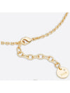 Petit CD Pearl Necklace Gold - DIOR - BALAAN 4