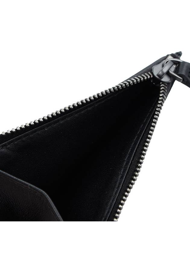 Intrecciato Zipper Card Wallet Black - BOTTEGA VENETA - BALAAN 11