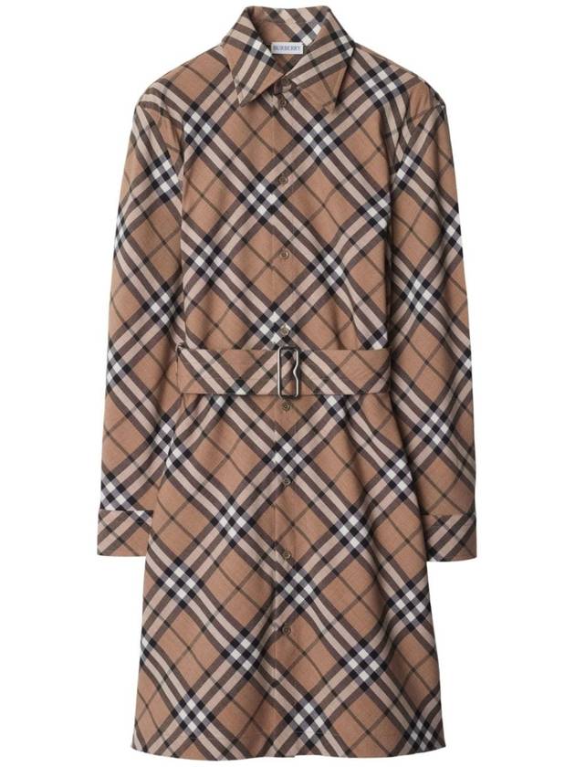 Burberry Dresses Beige - BURBERRY - BALAAN 1