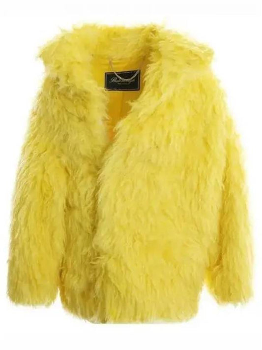 Off shoulder fur jacket 271078 - BALENCIAGA - BALAAN 1