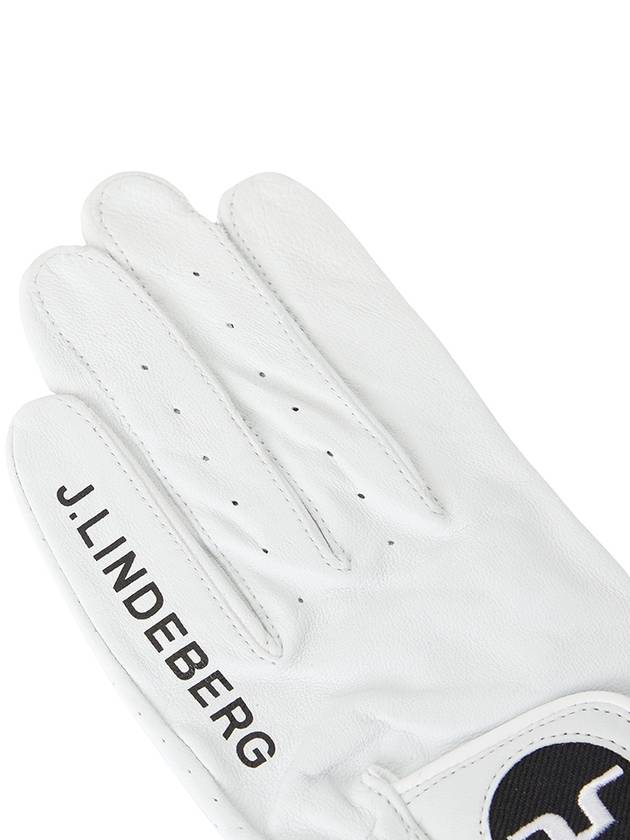 Ron Leather Golf Gloves White - J.LINDEBERG - BALAAN 4