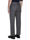 Super 120S Twill Classic Backstrap Trouser Pants Medium Grey - THOM BROWNE - BALAAN 4