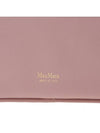 Elsa M Logo Leather Cross Bag Pink - MAX MARA - BALAAN 9