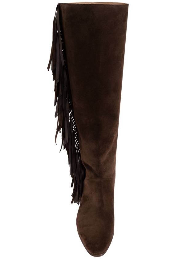 Casadei Suede Boots, Women's, Brown - CASADEI - BALAAN 6