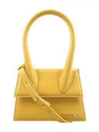 Le Grand Chiquito Large Signature Tote Bag Dark Yellow - JACQUEMUS - BALAAN 2