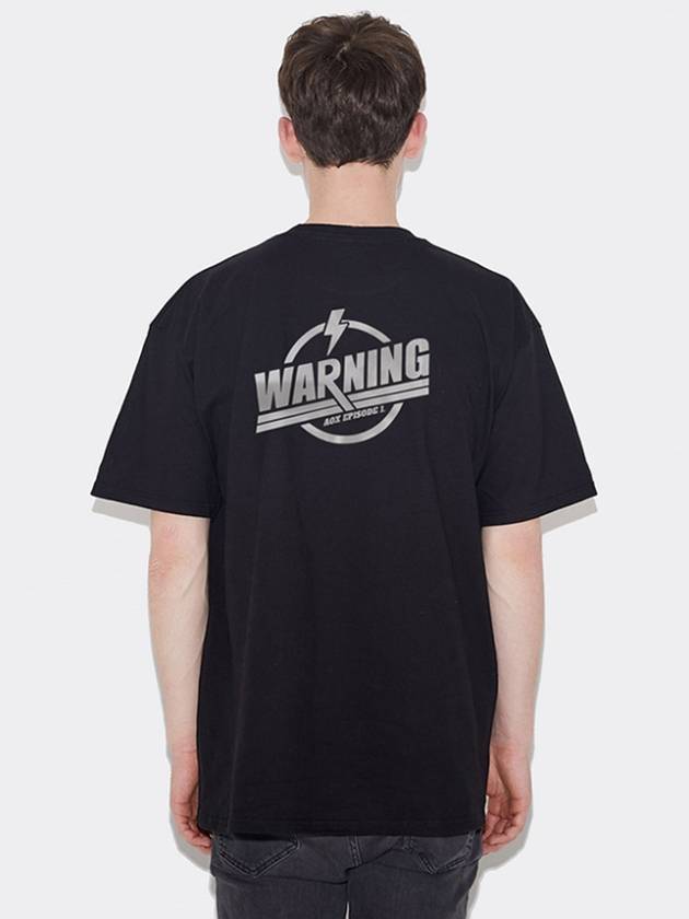 Warning thunder reflective T-shirt - AOX - BALAAN 1