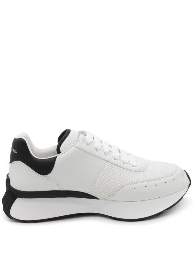 24FW Sneakers 796138 WIDNQ 9089 WHITE BLACK - ALEXANDER MCQUEEN - BALAAN 2