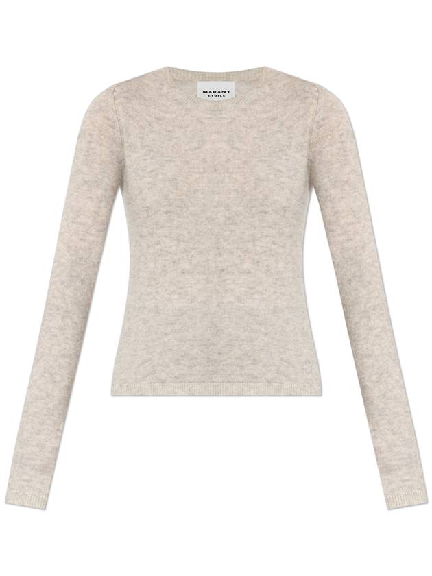 Marant Etoile Sweater Obira, Women's, Grey - ISABEL MARANT - BALAAN 1