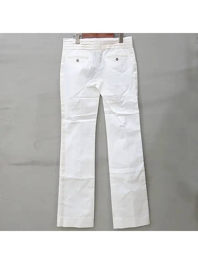 Smith Market White Pants Women s Clothing - DOLCE&GABBANA - BALAAN 3