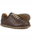 Men's Pelotas Low Top Sneakers Iconic Brown - CAMPER - BALAAN 3