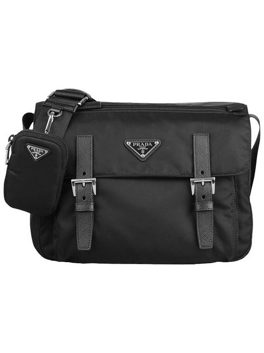 Re-Nylon Shoulder Bag Black - PRADA - BALAAN 2