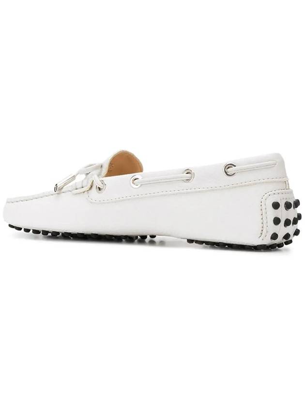 Women's Gommino Driving Shoes White - TOD'S - BALAAN 4