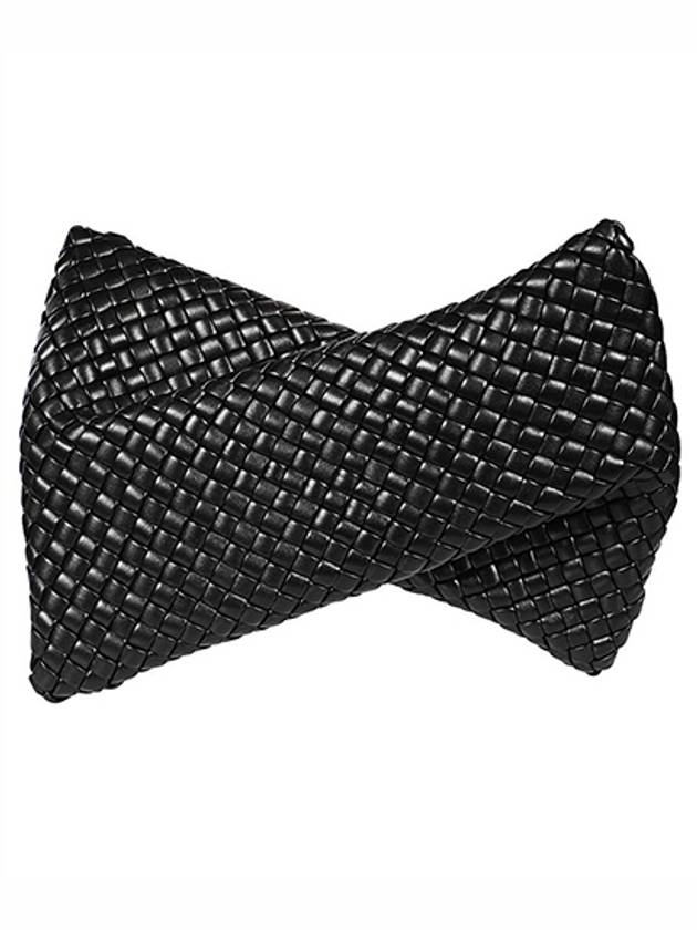 Intrecciato Clutch Bag Black - BOTTEGA VENETA - BALAAN 2