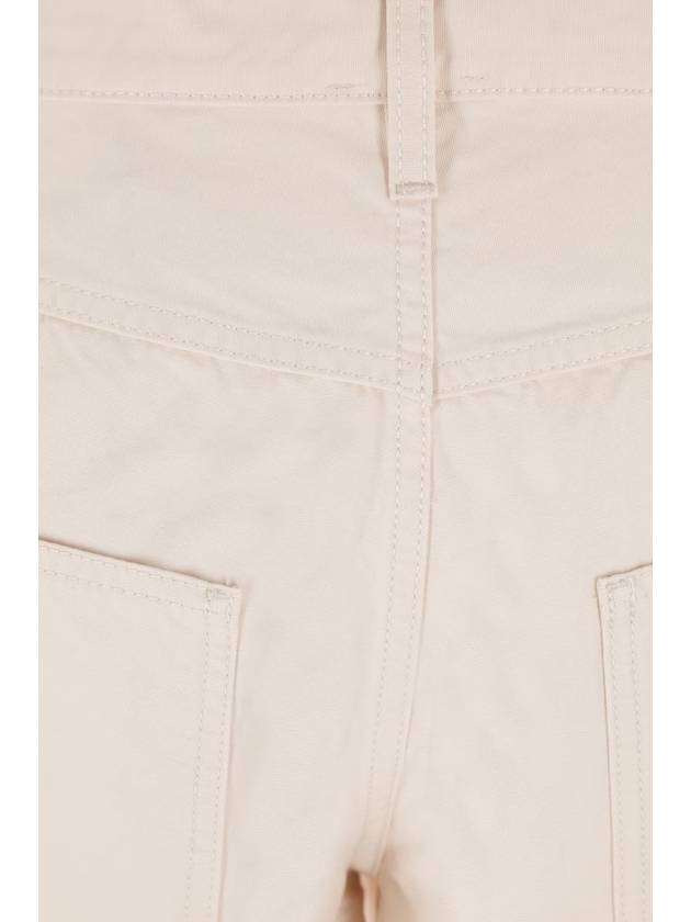 Button Detail Straight Leg Pants PA0194HBA3G44H 23EC - ISABEL MARANT - BALAAN 4