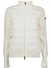 Women s Logo Patch Knit Padded Cardigan 9B00046 M1131 030 - MONCLER - BALAAN 5