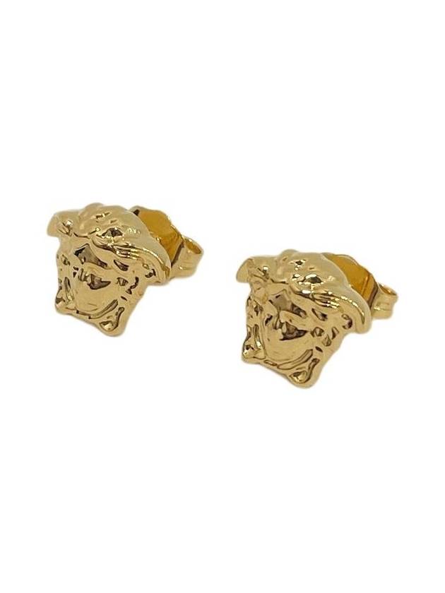 Medusa Head Stud Earrings Gold - VERSACE - BALAAN 5